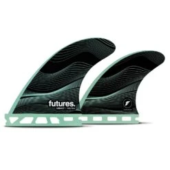 Futures F4 Quad Small Honeycomb Fins - Black/Blue