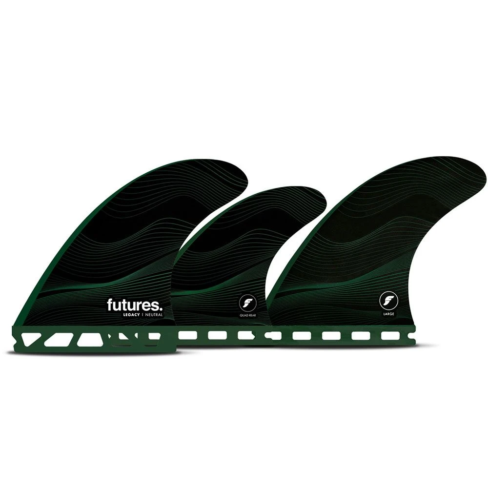 Futures F8 Legacy Series 5 Fin Set - Large 3 Futures F8 Legacy Series 5 Fin Set - Large