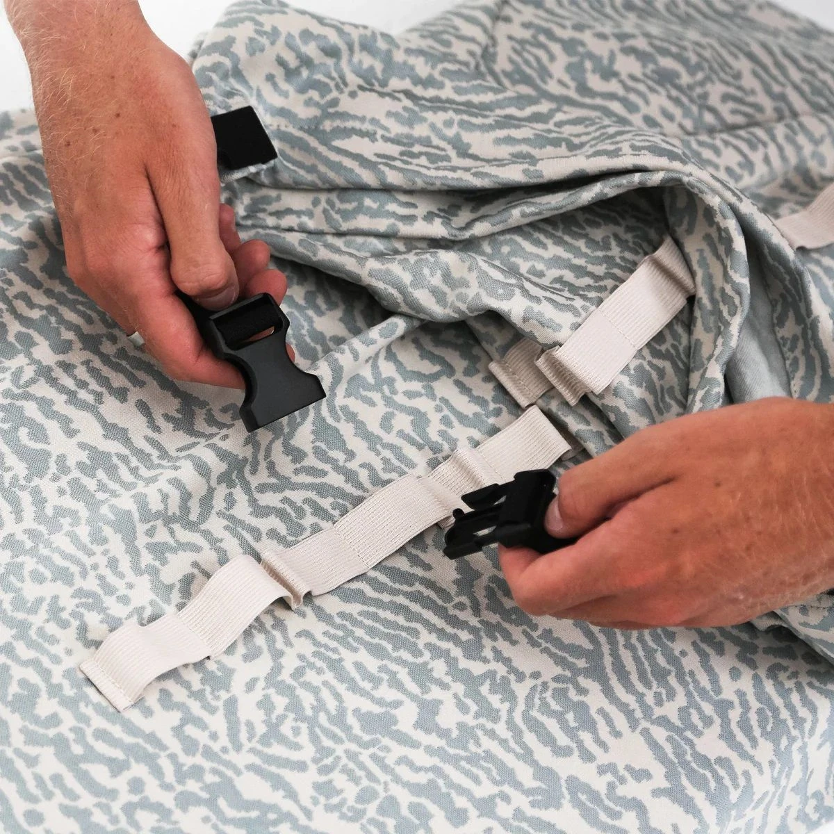 FCS Adjustable Stretch All Purpose Board Cover - Warm Grey 4 FCS Adjustable Stretch All Purpose Board Cover - Warm Grey - Image 2