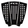 FCS Julian Wilson Tail Pad - Black/White -Cheap Surfboards Store fcs jw b w front