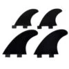 Northcore FCS Compatible Quad Fins Set - One Size -Cheap Surfboards Store fcs quad black 600 x 476