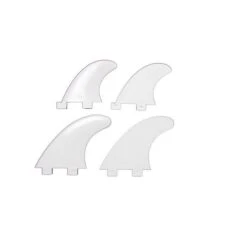 Northcore FCS Compatible Quad Fins Set - One Size -Cheap Surfboards Store fcs quad white ext 600 x 400