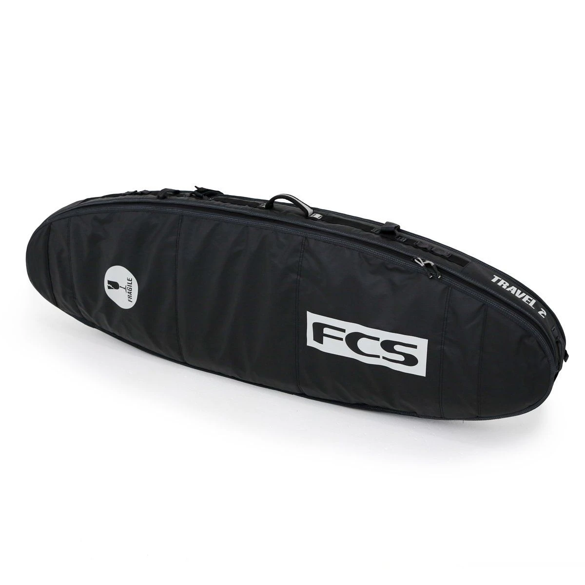 FCS Travel 2 Fun Board Bag - Black 3 FCS Travel 2 Fun Board Bag - Black