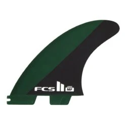 FCS II Mick Fanning PC Tri Fin Set - Large - Black/Olive