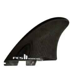 FCS II Modern Keel PG Twin Fin Set - Black