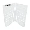 FCS T3 Fish Tail Pad - White -Cheap Surfboards Store fish black white
