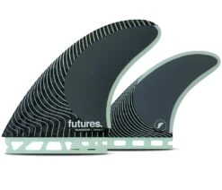 Futures Blackstix Twin Fin +1 Pivot Template - Frost