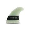Futures G10 Carlos Burle Tow Thruster Fins In White -Cheap Surfboards Store g10 carlos burle tow thruster