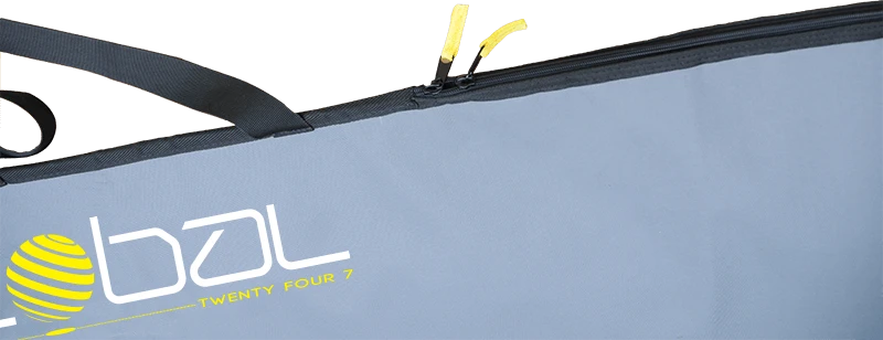 Global Mini Mal / Mal 24/7 Surfboard Bags - Grey 6 Global Mini Mal / Mal 24/7 Surfboard Bags - Grey - Image 4