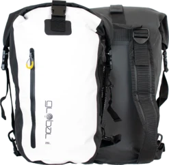 Global 25L Dry Bag - White