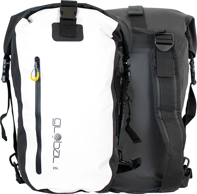 Global 25L Dry Bag - White 3 Global 25L Dry Bag - White