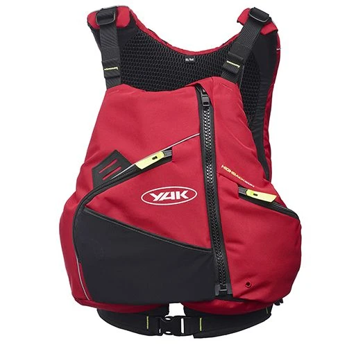 Yak High Back 60N Buoyancy Aid - Black/Red 3 Yak High Back 60N Buoyancy Aid - Black/Red