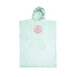 Ocean & Earth Hooded Womens Poncho - Mint