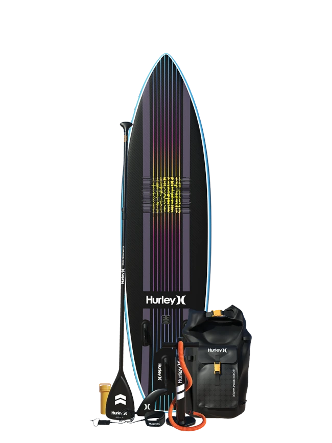 Hurley ApexTour Miami Neon 10' 8" Inflatable Paddleboard Set 4 Hurley ApexTour Miami Neon 10' 8" Inflatable Paddleboard Set - Image 2