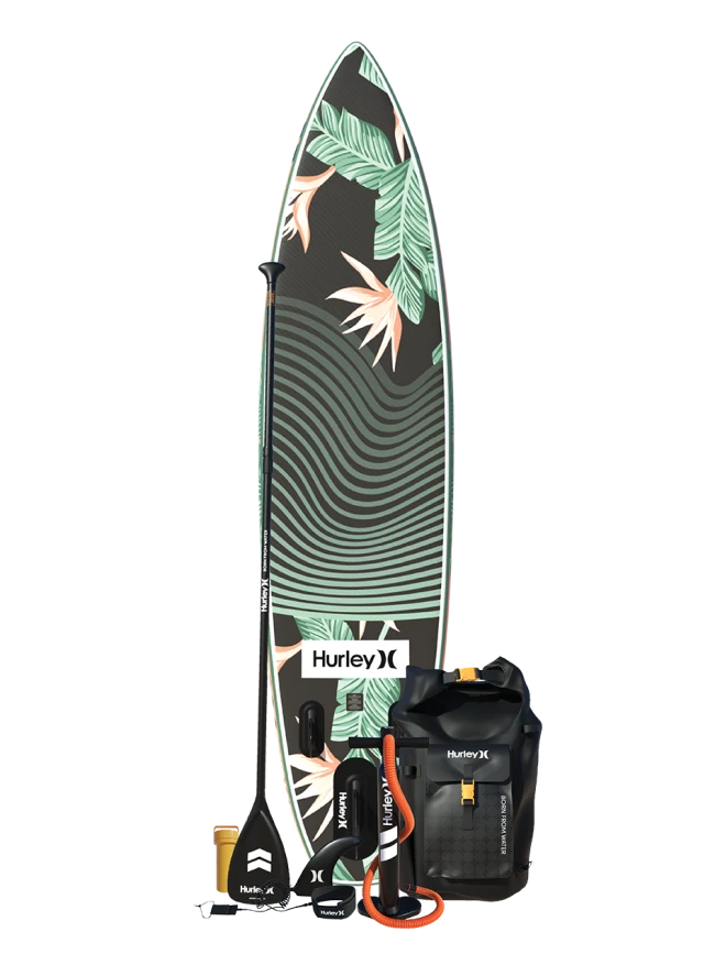 Hurley ApexTour Shock Wave 11' 8" Inflatable Paddleboard Set 4 Hurley ApexTour Shock Wave 11' 8" Inflatable Paddleboard Set - Image 2