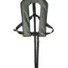 Typhoon TSL Hydro SL Lifejacket Manual Standard PB - Green -Cheap Surfboards Store hydro lifejacket green front 1