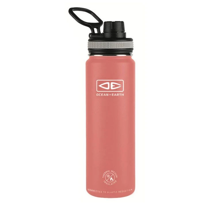 Ocean And Earth Insulated Screw Top 750ml Bottle - Coral 3 Ocean And Earth Insulated Screw Top 750ml Bottle - Coral