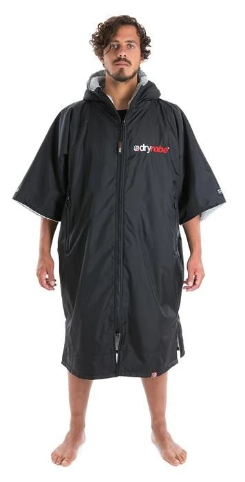 Dryrobe Advance Short Sleeve - Black / Grey - Medium 3 Dryrobe Advance Short Sleeve - Black / Grey - Medium