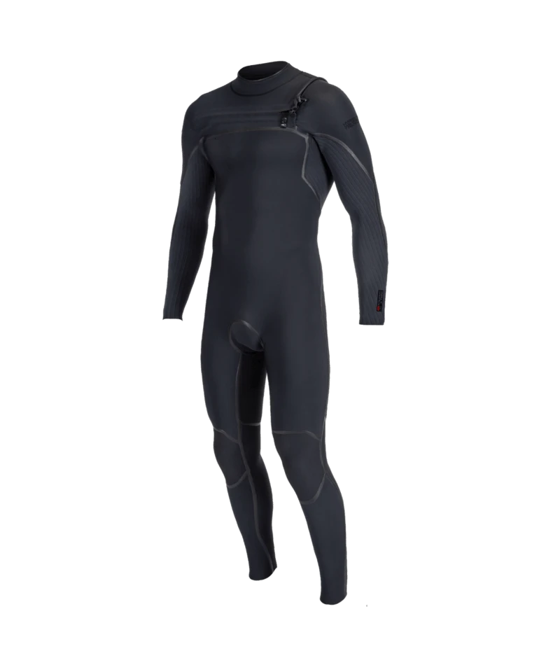 O'Neill Hyperfreak Fire 3/2+mm Chest Zip Wetsuit 2023 - Black 3 O'Neill Hyperfreak Fire 3/2+mm Chest Zip Wetsuit 2023 - Black