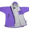 Dryrobe Advance Kids Long Sleeve - Age 10-13 - Purple/Grey -Cheap Surfboards Store long sleeve 0003 kidspurplegrey 2024x2024