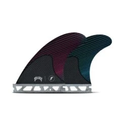Futures Mayhem Small Thruster Fins - Pink/Teal