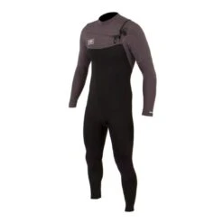 Ocean And Earth Free-Flex 3/2mm Chest Zip Wetsuit - Charcoal