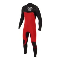 Ocean And Earth Free-Flex 4/3mm Chest Zip Wetsuit - Charcoal -Cheap Surfboards Store mens freeflex chest zip steamer charcoal inside 768x768 1