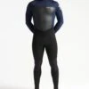 C-Skin Legend 5/3mm Back Zip Wetsuit 2023 - Black / Slate Navy / Grey