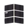 Ocean & Earth Monkey Magic 6 Piece Front Deck Grip - Black -Cheap Surfboards Store money magic 6 piece centre deck pad black 600x600 1