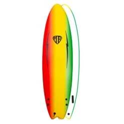 Ocean & Earth 5ft 6 MR Ezi Rider Twin Fin Softboard - Rasta