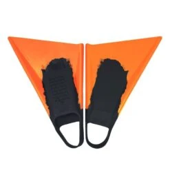 Mike Stewart Delta Icon Bodyboarding Fins - Black/Orange