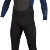 Mystic Brand 3/2mm Mens Back Zip Summer Wetsuit - Navy
