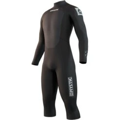 Mystic Brand 3/2mm Long Arm Mens Shortleg Wetsuit 2023 - Black
