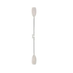 Bravo 5 Piece Double Kayak Paddle - White