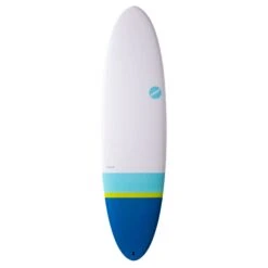 NSP Elements 7ft 2' HDT Funboard Surfboard - Tail Dip Blue