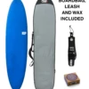 NSP Protech 7'6" Surfboard Package Deal - Blue Tint -Cheap Surfboards Store nsp 7ft6 protech package deal blue