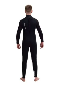 OA Hype 4/3mm Mens Back Zip Wetsuit 2023 - Black -Cheap Surfboards Store oa hype mens3