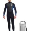 OA Classic 3/2mm Mens Back Zip Wetsuit 2023 - FREE 20L WETSUIT DRY BAG -Cheap Surfboards Store oa mens 32 wetsuit withbag