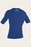 O'Neill Basic Skins S/S Crew UV50+ Rash Vest - Pacific