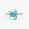 Pura Vida Opal Sea Turtle Ring - Silver 2 Pura Vida Opal Sea Turtle Ring - Silver -Cheap Surfboards Store opal sea turtle ring silvercopy 800x800 crop center