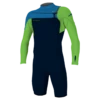 O'Neill Hammer 2mm Chest Zip Long Arm Shorty Wetsuit - Abyss/Dayglo/Ocean 1 O'Neill Hammer 2mm Chest Zip Long Arm Shorty Wetsuit - Abyss/Dayglo/Ocean -Cheap Surfboards Store original 4928 hy4 p 1