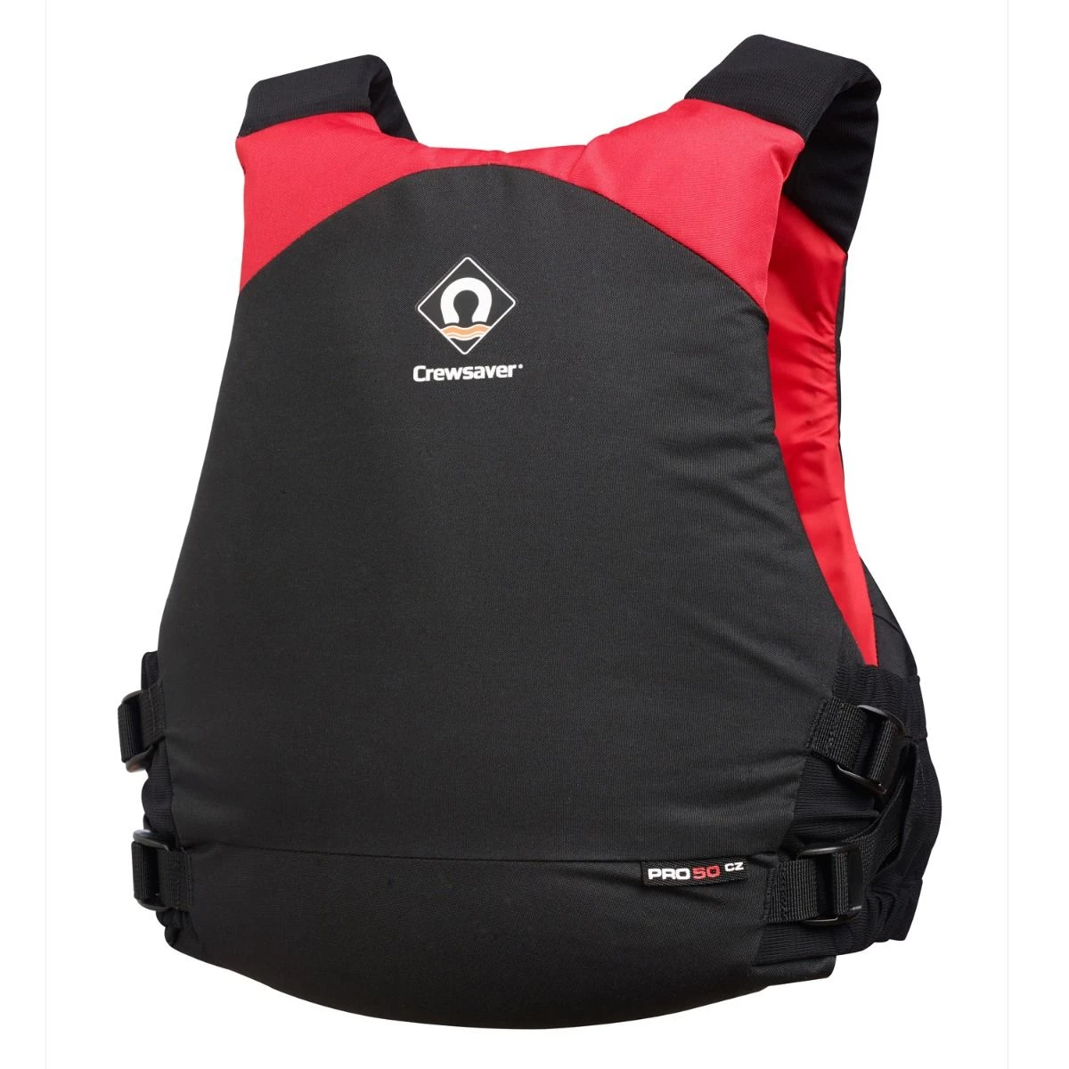 Crewsaver Pro 50N Centre Zip Life Jacket - Black/Red 4 Crewsaver Pro 50N Centre Zip Life Jacket - Black/Red - Image 2