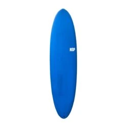NSP 7ft 6 Protech Mini Mal Surfboard - Navy Tint -Cheap Surfboards Store protech funboard blue deck