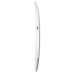 NSP 7ft 6 Protech Funboard 2020 - White -Cheap Surfboards Store protech funboard white rail 1
