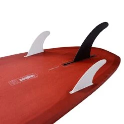 NSP Protech 8ft Longboard Surfboard - Red Tint -Cheap Surfboards Store protech longboard red tint fins 2