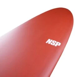 NSP Protech 8ft Longboard Surfboard - Red Tint -Cheap Surfboards Store protech longboard red tint nose 1536x1536 2
