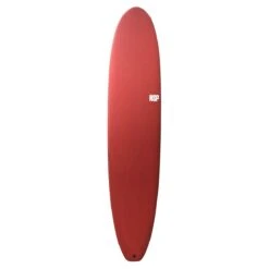 NSP Protech 8ft Longboard Surfboard - Red Tint