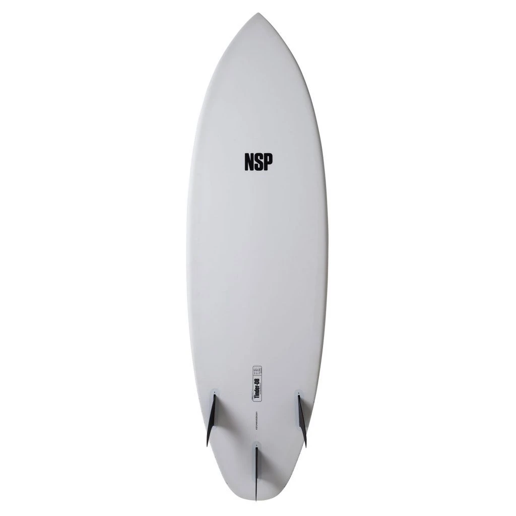 NSP 6ft 4 Protech Tinder-D8 Shortboard In White 4 NSP 6ft 4 Protech Tinder-D8 Shortboard In White - Image 2