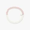 Pura Vida Puka Shell And Frosted Bead Stretch Bracelet - Pink -Cheap Surfboards Store puka shell frosted bead pink 1000x1000 crop center