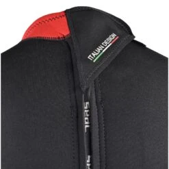 SEAC Relax 2/2mm Mens Shorty Summer Wetsuit - Black / Red -Cheap Surfboards Store relax short man 1 39 05 800